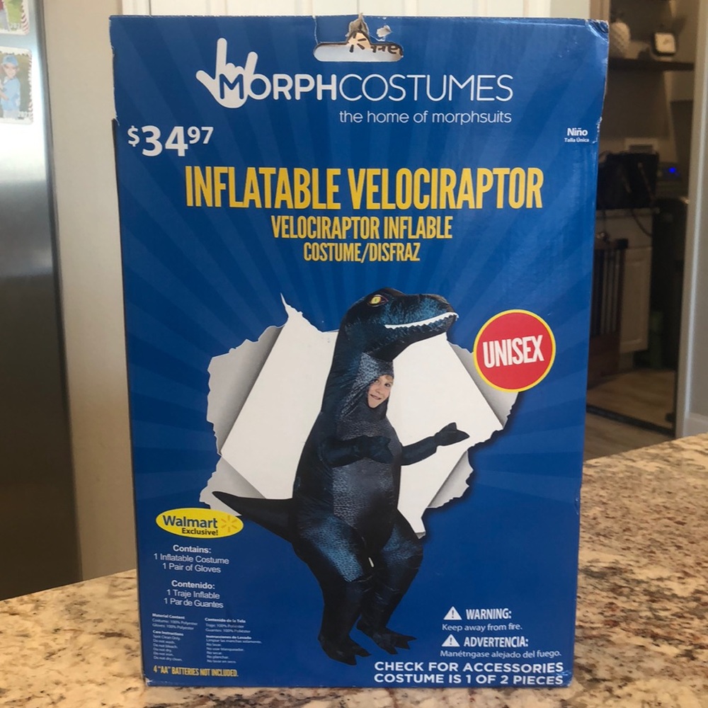 Dinosaur inflatable costume